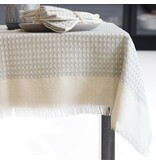 Harman Nappe "Bistro" tissée gris pâle 60 X 90 de Harman