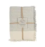Harman Nappe "Bistro" tissée gris pâle 60 X 90 de Harman