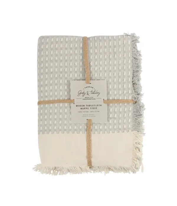 Harman Nappe "Bistro" tissée gris pâle 60 X 90 de Harman