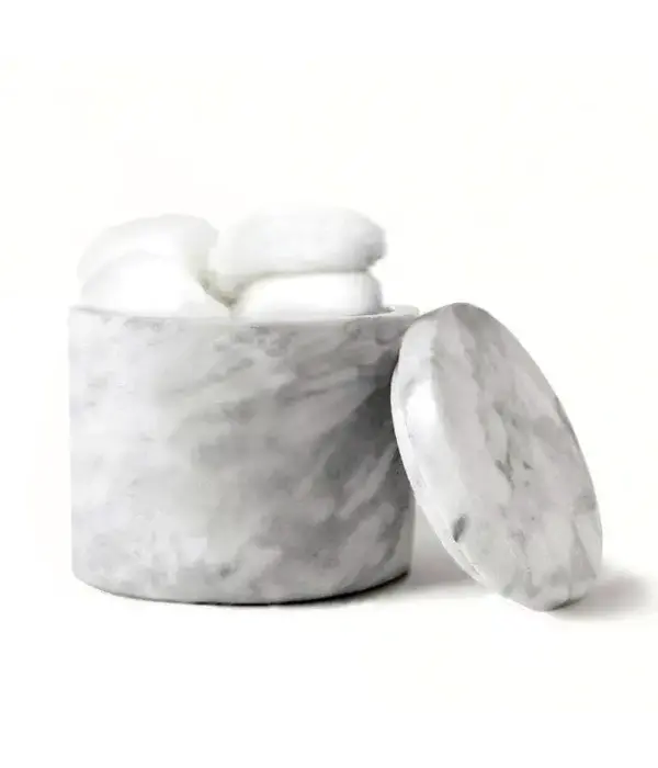 Natural Living Pot en marbre blanc de Natural Living