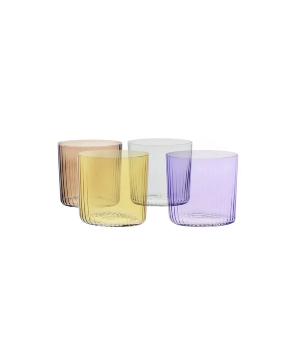 Krosno Krosno "Deco" Tumblers, 350ml, Set of 4