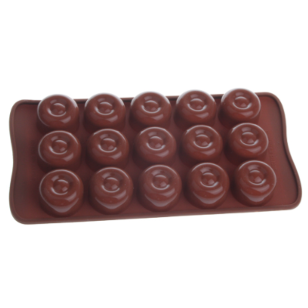 Moule à chocolat en forme de cercle en silicone de La Pâtisserie