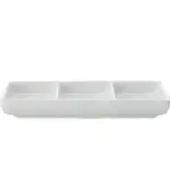 Maxwell & Williams Maxwell & Williams White Basics '3-Section' Porcelain Sauce Platter