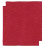 Danica Heirloom Carré éponge rouge carmine, ens/2 de Danica Ecologie