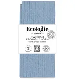 Danica Ecologie Slate Blue Swedish Dishcloths, Set of 2