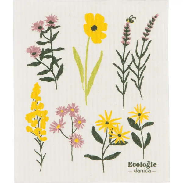 Danica Ecologie "Bees & Blooms" Swedish Dishcloths