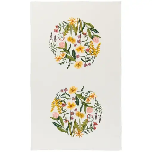 Now Designs Now Designs "Bees & Blooms" Terry Dishtowel
