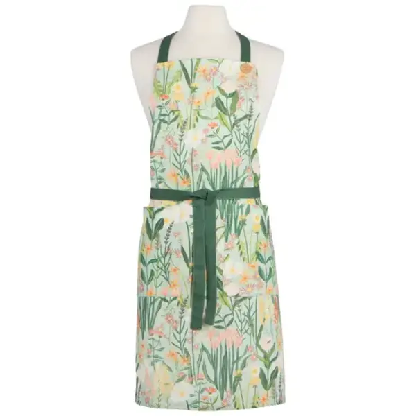 Now Designs "Bees & Blooms" Spruce Apron