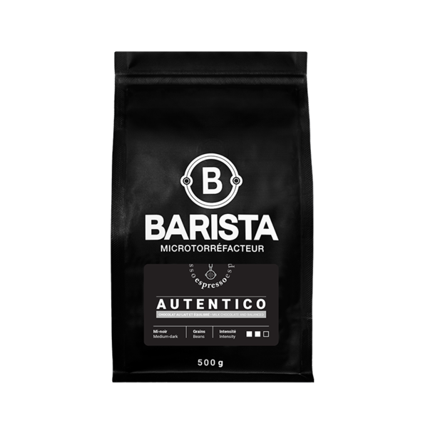 Barista Autentico Whole Bean Coffee, 500g