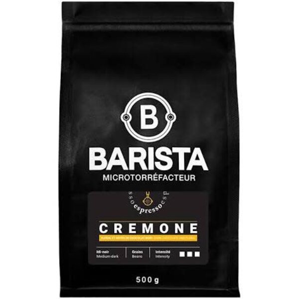 Barista Cremone Whole Bean Coffee, 500g