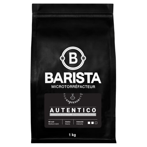 Barista & Co Café en grains Autentico, 1kg de Barista