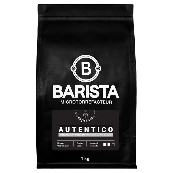 Café en grains Autentico, 1kg de Barista