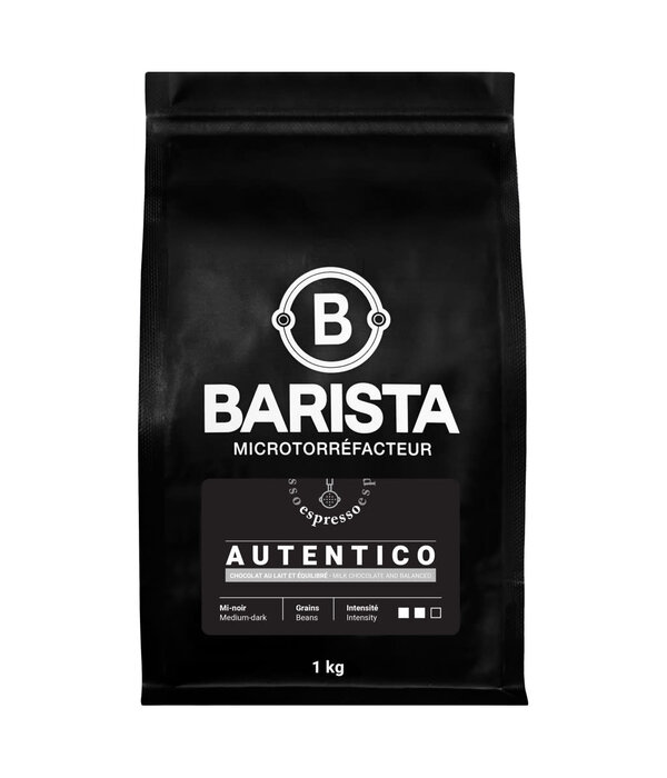 Barista & Co Café en grains Autentico, 1kg de Barista