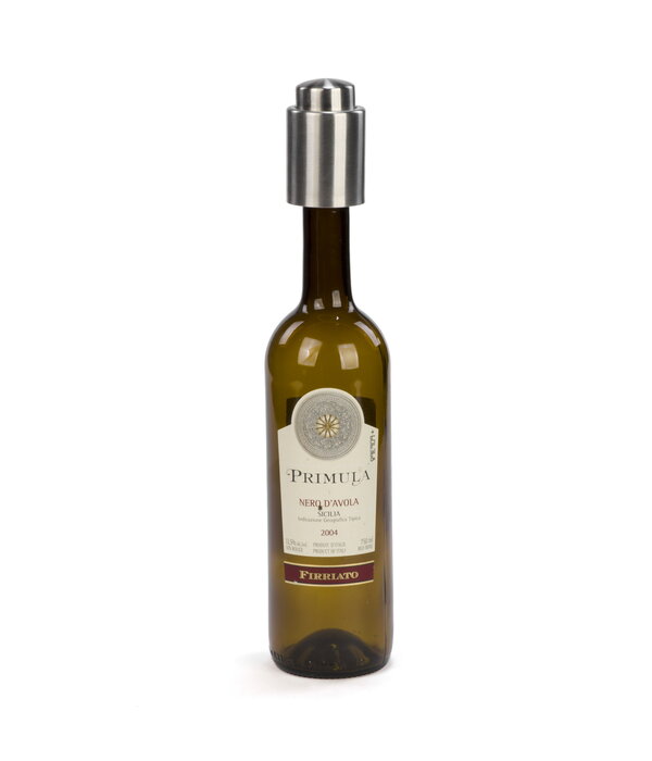 Bouchon 2 en 1 en métal pour le vin