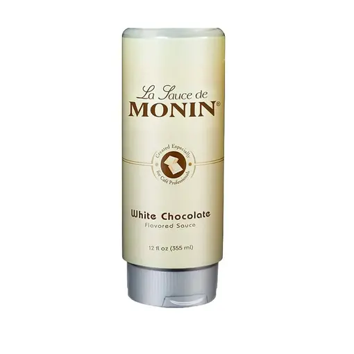 Monin Sauce Chocolat Blanc 12oz de Monin