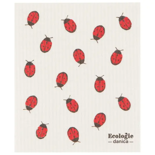 Danica Ecologie Reusable Dishcloths "Ladybugs"