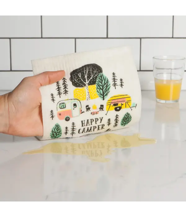 Danica Heirloom Danica Ecologie Reusable Dishcloths "Happy Camper"