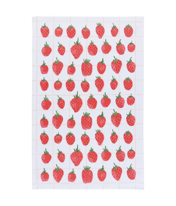 Now Designs Danica Ecologie Reusable Dishcloths "Strawberries"