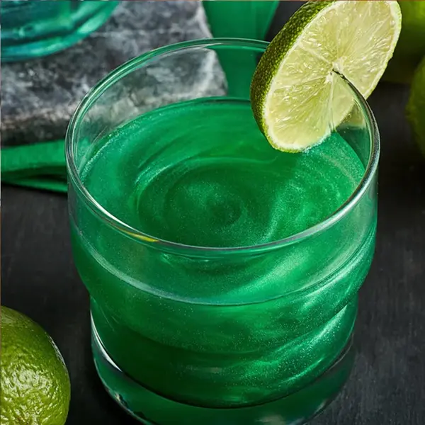 Roxy & Rich Edible Beverage Shimmer Dust - Spirdust Green