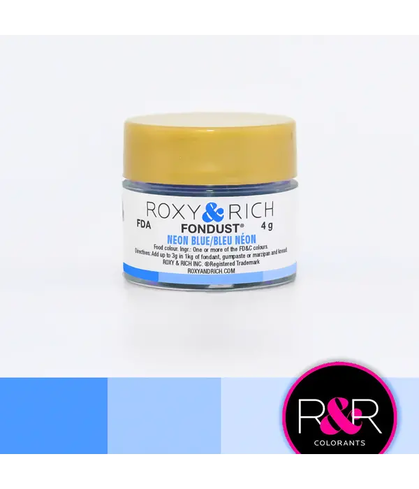 Roxy & Rich Roxy & Rich Fondust - Neon Blue