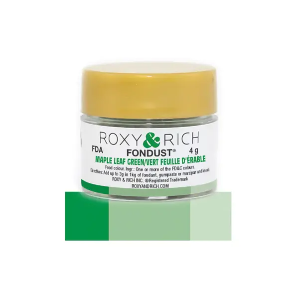 Roxy & Rich Fondust - Maple Leaf Green