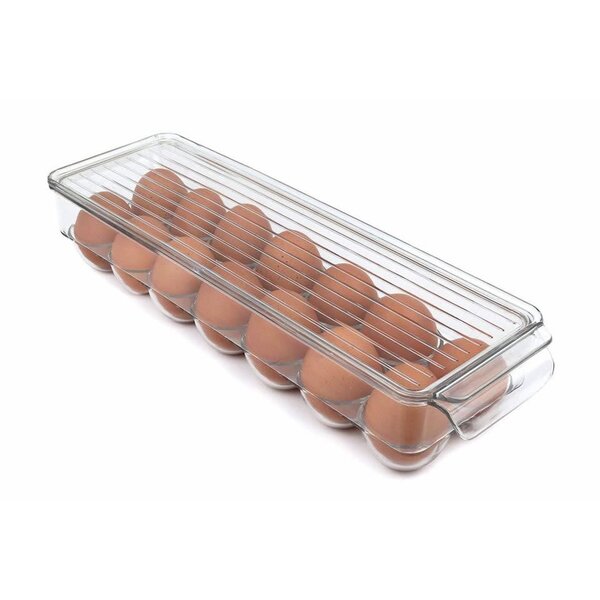 Egg organizer for refrigerator 37x11x7.5cm