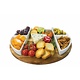 Round Acacia Wood Serving Tray