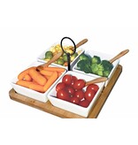 Square Snack Serving Tray
