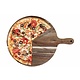 Planche à pizza ronde en bois d'acacia