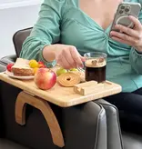Bamboo Tray with Arm for Sofa
