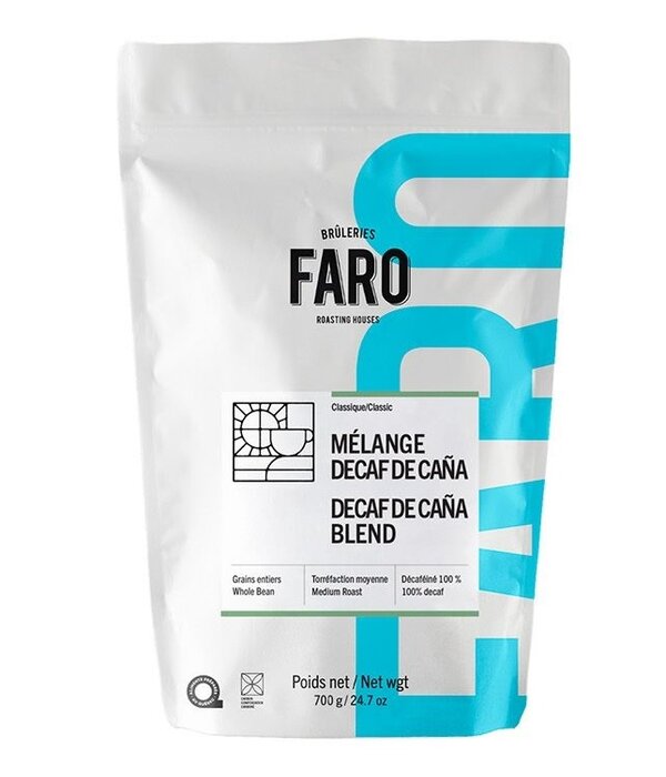 Faro Brûlerie Faro Decaf de Canã Blend Whole Bean Coffee 700g