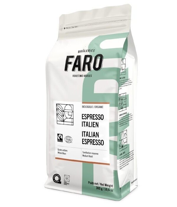 Faro Brûlerie Faro Italian Espresso Whole Bean Coffee 300g