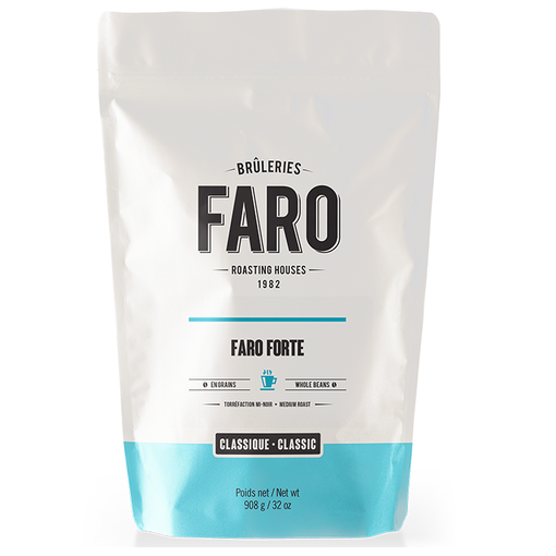 Faro Café en grains "Espresso Forte" 908g de la Brûlerie Faro