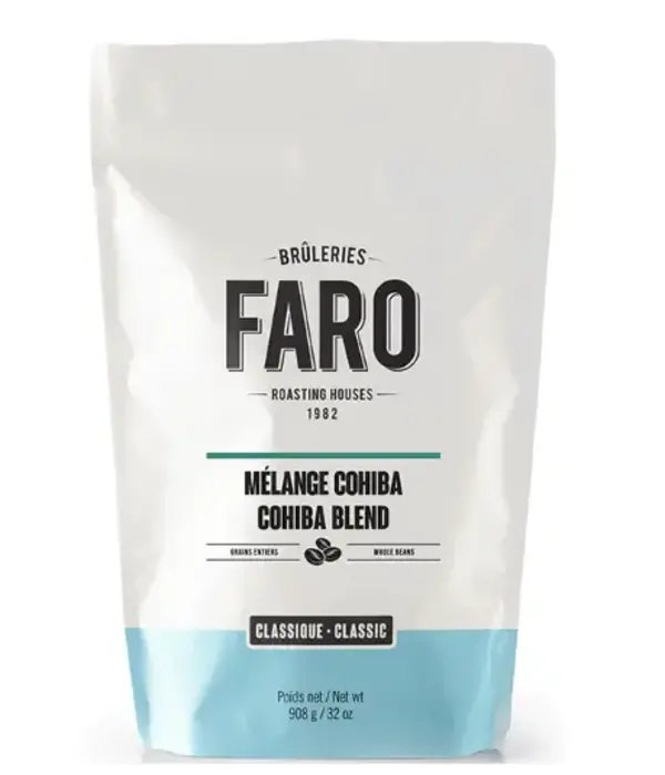 Faro Café en grains "Mélange Cohiba" 908g de la Brûlerie Faro