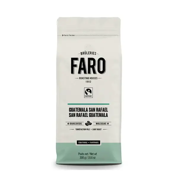 Brûlerie Faro Guatemala Whole Bean Coffee 300g