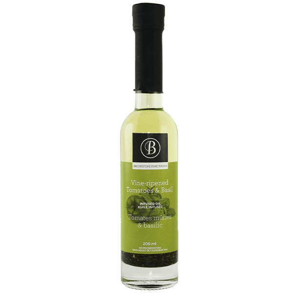 Brickstone Infused oil with ripe tomatoes & basil, 200ml