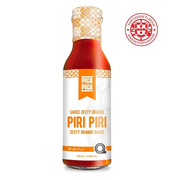 Pica Pica Portuguese Style Zesty Orange Piri Piri Sauce 350ml
