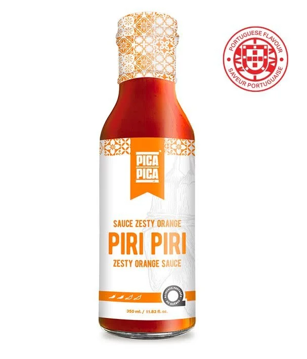 Pica Pica Pica Pica Portuguese Style Zesty Orange Piri Piri Sauce 350ml