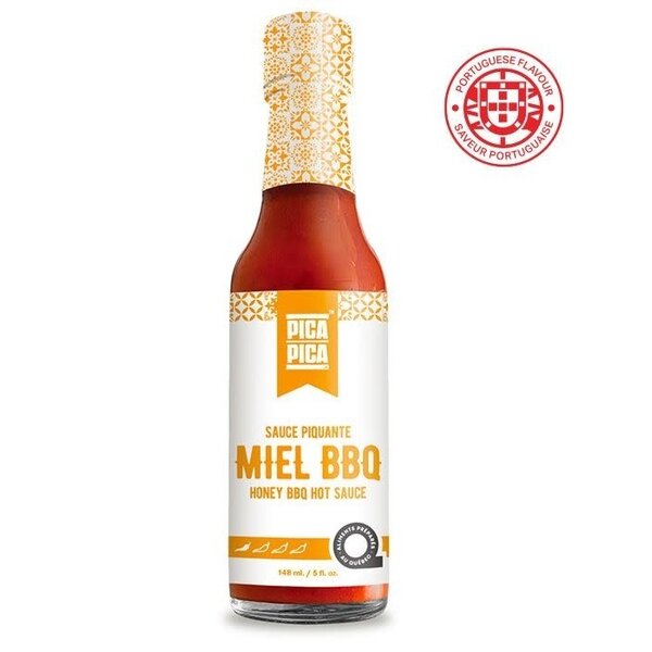 Pica Pica Portuguese Style Honey & Barbecue Hot Sauce, 148ml