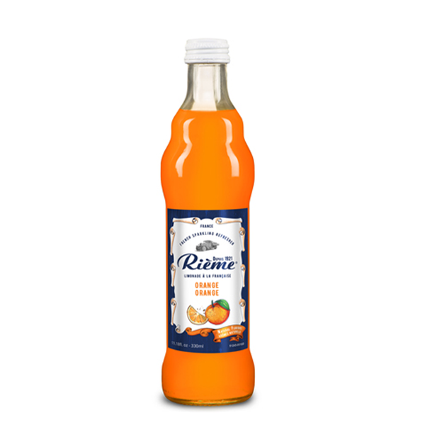 Limonade Pétillante à L'Orange 330ml de Rième
