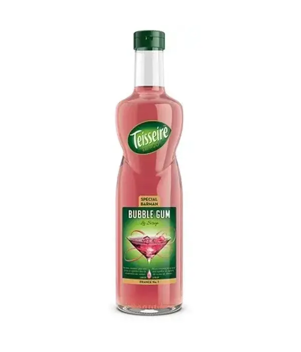 Teisseire Bubble Gum Syrup 700ml by Teisseire