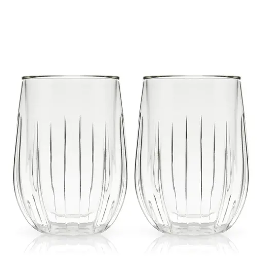 Viski Verres à vin à paroi double 284ml, ens/2 de Viski