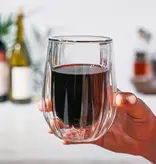 Viski Viski Double-Wall Wine Glasses 284ml, Set of 2