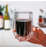 Viski Verres à vin à paroi double 284ml, ens/2 de Viski