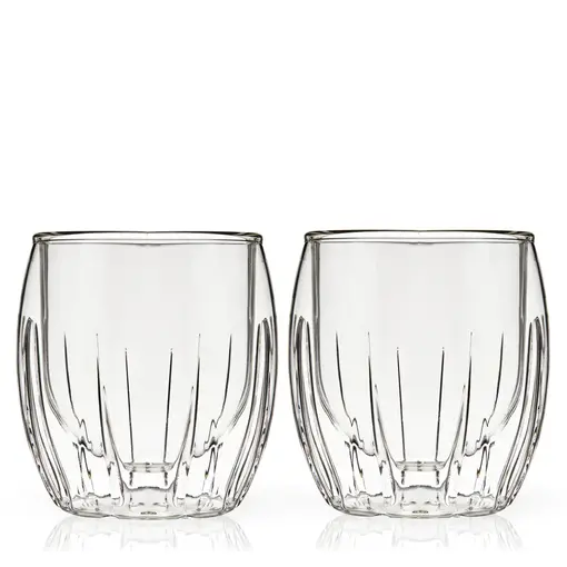 Viski Viski Double-Wall Whisky Glasses 251ml, set of 2