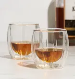 Viski Viski Double-Wall Whisky Glasses 251ml, set of 2