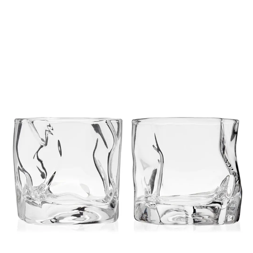 Viski Viski "Frosted" Whiskey Glasses 280ml, Set of 2