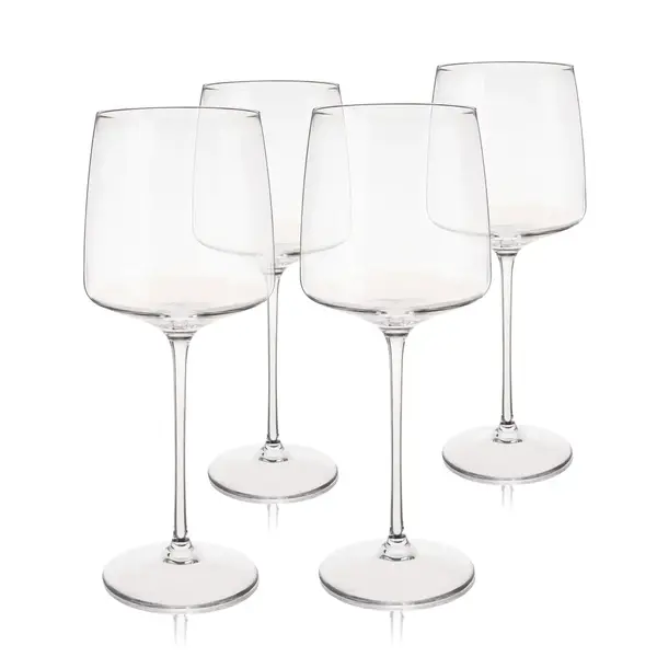 Viski "Julien" Bordeaux Wine Glasses, Set of 4