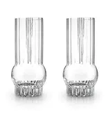 Viski Verres highball en cristal "Art Deco", Ens/2 de Viski