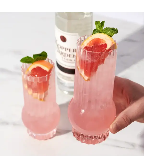 Viski Verres highball en cristal "Art Deco", Ens/2 de Viski